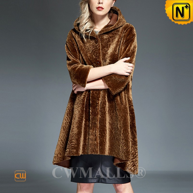 CWMALLS® Anchorage Women Hooded Shearling Parka CW607001 [Updated Styles 2017]