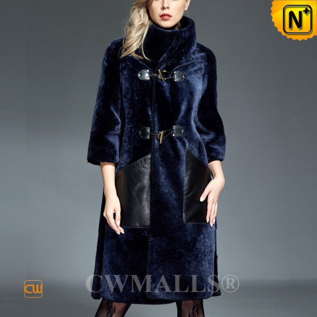 CWMALLS® Boise Women 3/4 Sleeve Shearling Coats CW607002 [Updated Styles 2017]