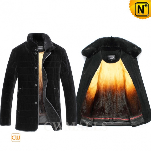CWMALLS® Boston 2in1 Mink Lined Coat CW857326