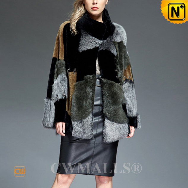 CWMALLS® Buffalo Reversible Patched Shearling Jacket CW607008 [Updated Styles 2017]