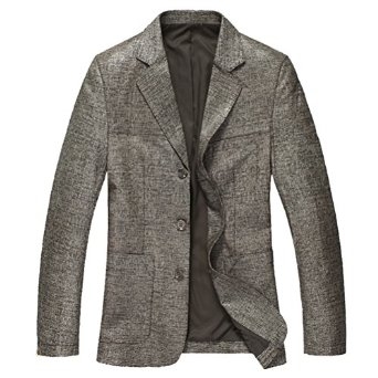 Cwmalls Mens Leather Blazer Jacket CW814132