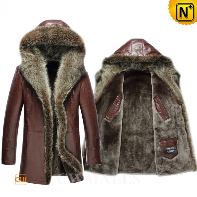 CWMALLS® Montreal Fur Trimmed Shearling Parka CW855306 [Dangerously Cold Weather Safety]