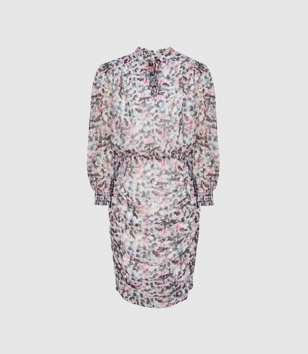 Dakota Floral Printed Dress - Image 3
