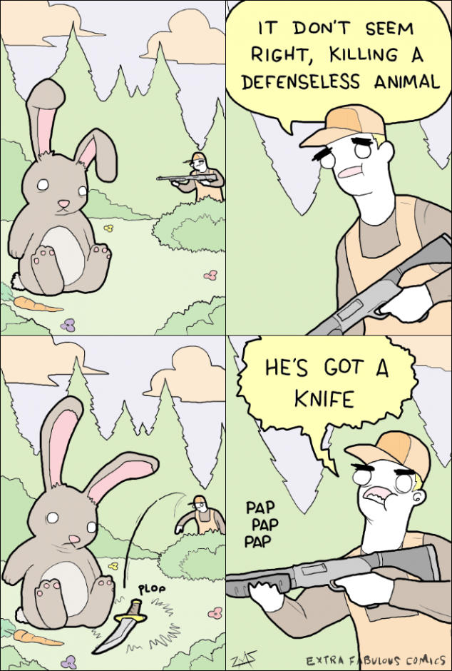 Defenseless Animal