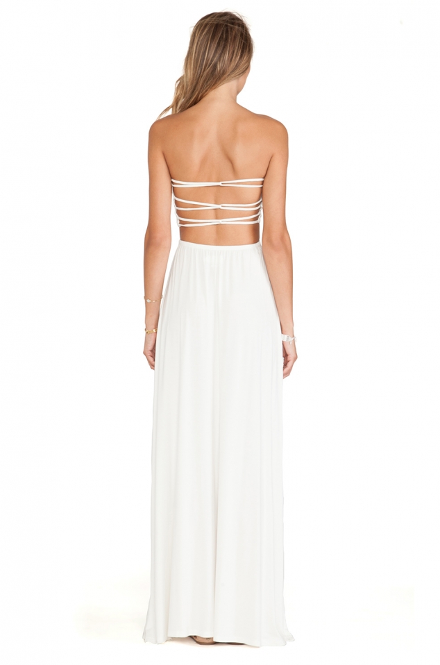 DEMI STRAPLESS MAXI DRESS - Image 2