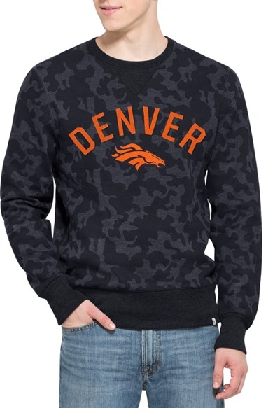 Denver Broncos - Stealth Camo Crewneck Sweatshirt