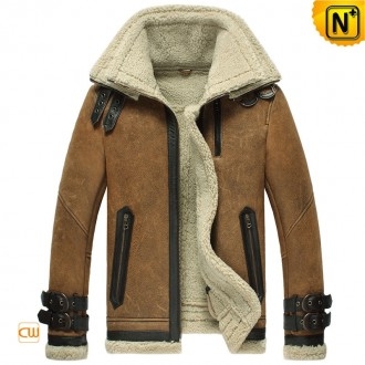 Denver Mens Sheepskin Flight Jacket CW860216