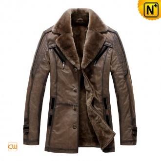 Detroit Shearling Lamb Fur Coat CW819173