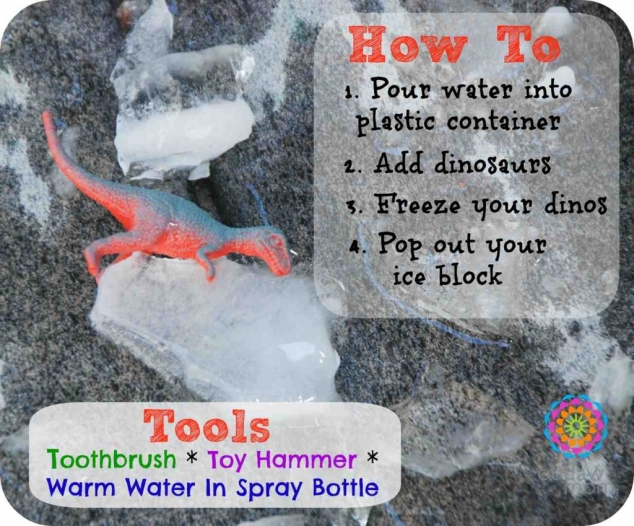 Dinosaur Excavation - Fun with Ice - Image 2