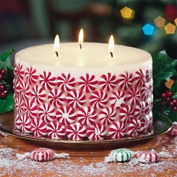 DIY Christmas candle