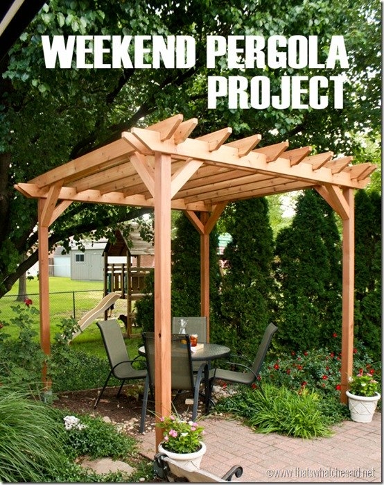 DIY Pergola