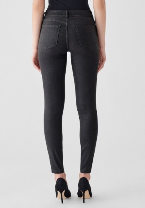 DL1961 Florence Ankle Mid-Rise Skinny Jeans - Image 2