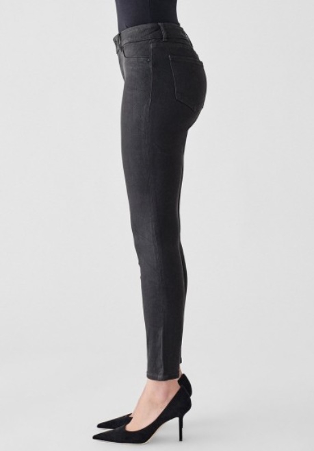 DL1961 Florence Ankle Mid-Rise Skinny Jeans - Image 3