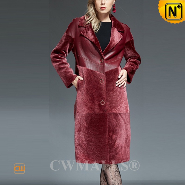 DUTCH Brand | CWMALLS® Amsterdam Splicing Sheepskin Coat CW607029 [Global Free Shipping]