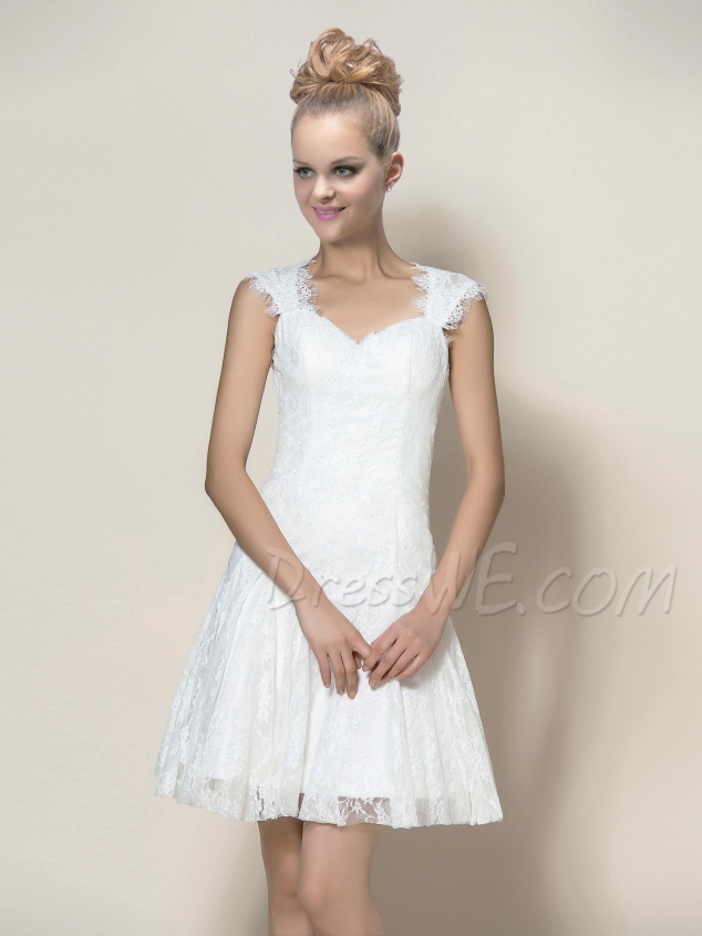 Elegant A-Line Straps Short/Mini Cocktail Dress