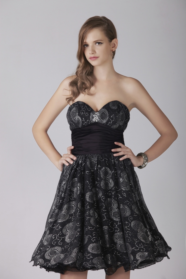 Elegant A-Line Sweetheart Mini/Short Aleksander's Prom/Cocktail Dress