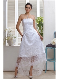 Elegant Empire Sweetheart Sleeveless Floor-Length Taline's Wedding Dress