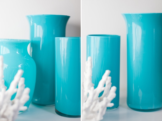 Enamel Painted Vases