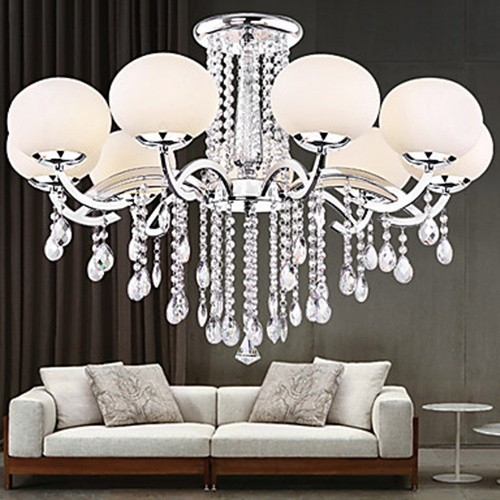 European Style Elegant Luxury Crystal Chandelier - 9 Light