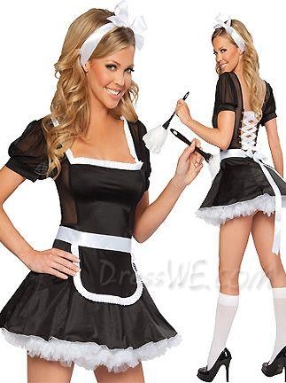 European Style Sexy Maid Costume ct1312