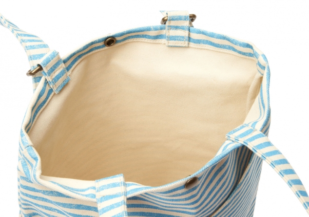 EXCLUSIVE AQUA STRIPE TOTEPACK - Image 2