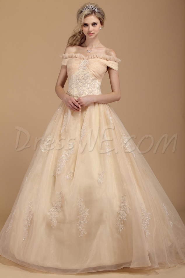 Exclusive Ball Gown Off-the-shoulder Floor-length Dasha's Quinceanera Dress