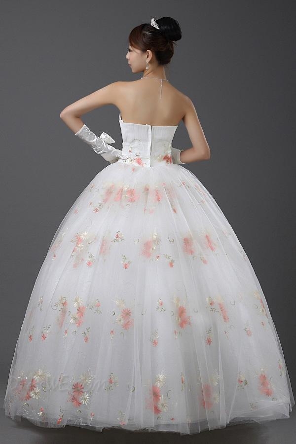 Fabulous Appliques Ball Gown Strapless Floor-Length Quincenera Dress - Image 2