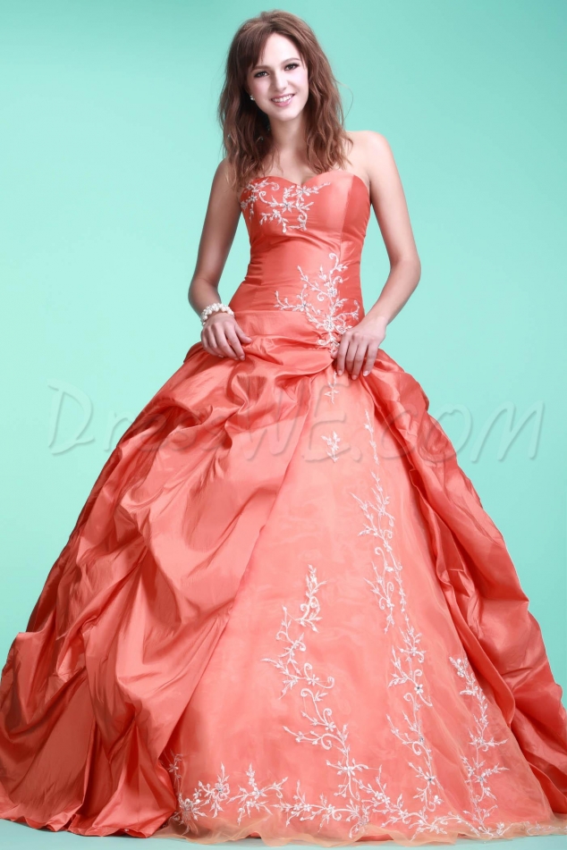 Fabulous Ball Gown Strapless Neckline Floor-length Ela's Ball Gown/Quinceanera Dress 
