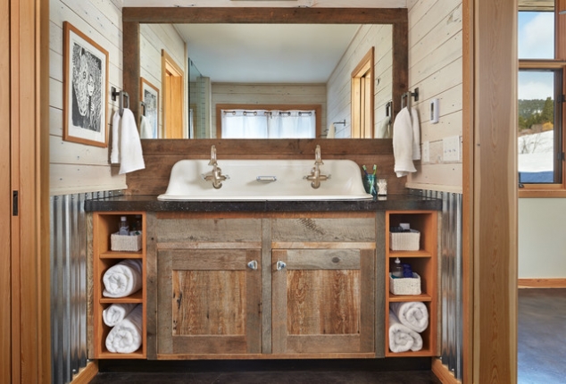 Farm Style Bathroom Vanity