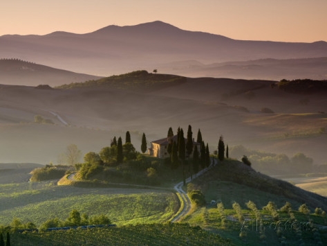 Farmhouse, Val D'orcia, Tuscany, Italy