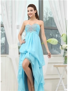 Fashion Concise One Shoulder Short Homecoming Dress