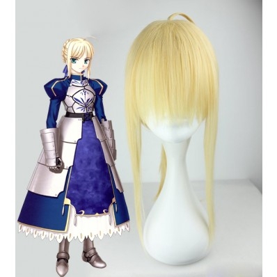 Fate/Zero Saber cosplay wig 