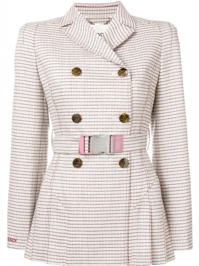 Fendi Short Trench Jacket - Image 3