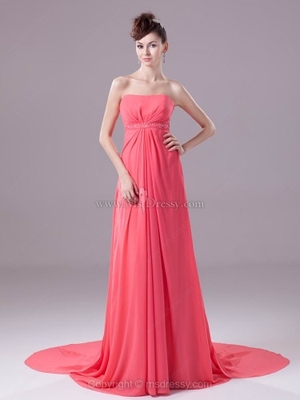 Floor-length Beading Prom Dresses