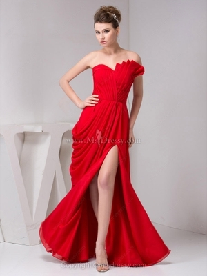 Floor-length Beading Prom Dresses