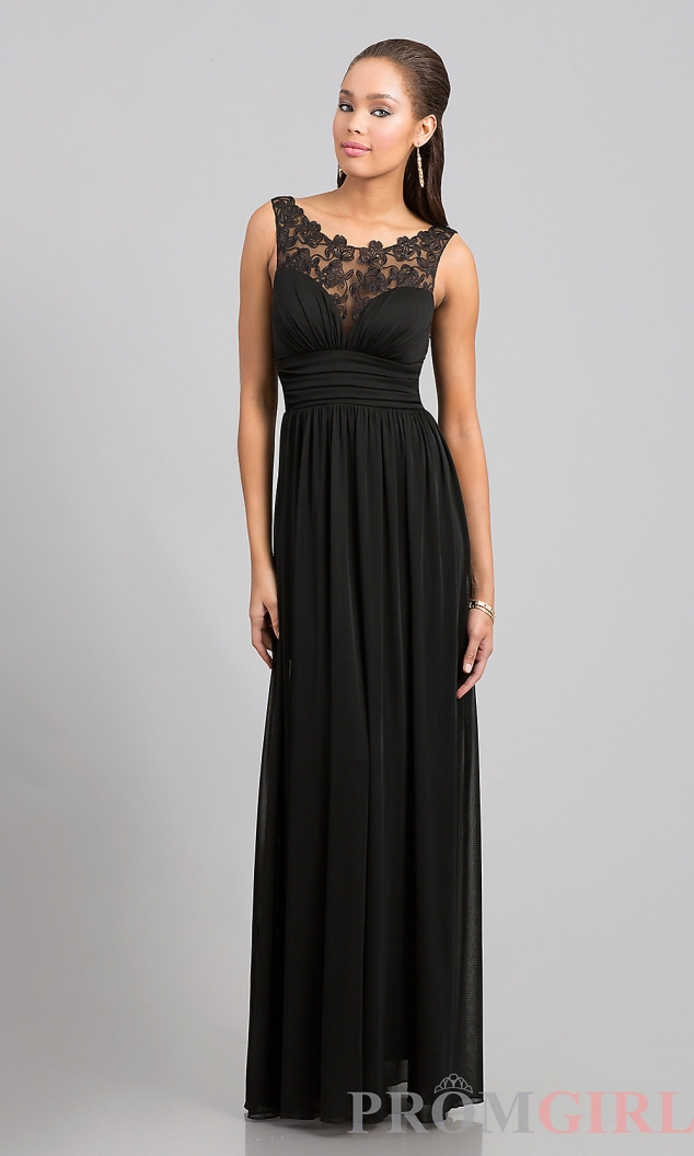 Floor Length Sleeveless Dress