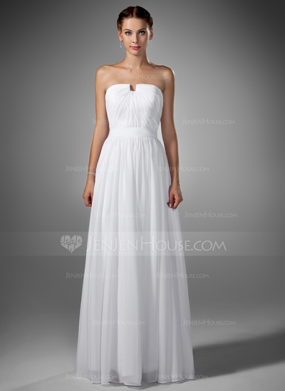 Floor-Length Taffeta Prom Dress With Ruffle Beading 