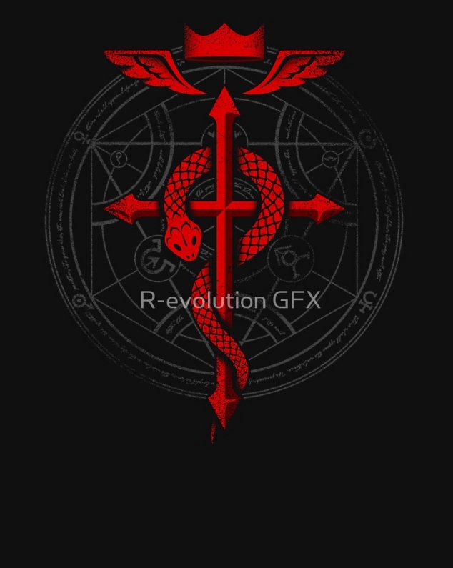 Fullmetal Alchemist Flamel Pullover Hoodie - Image 2