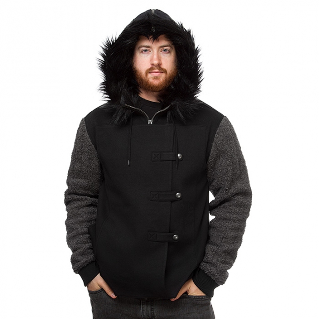 Game of Thrones Jon Snow Fur Hoodie - Image 2