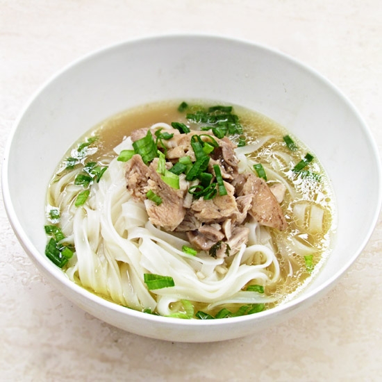 Garlic Chicken Noodle Soup