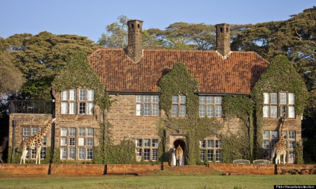Giraffe Manor near Nairobi, Kenya