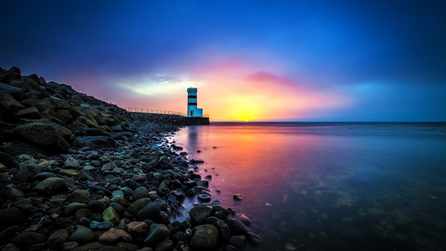 Golden Sunset by Wim Denijs