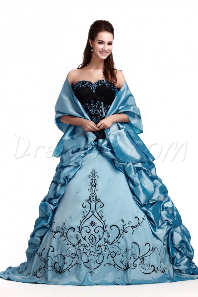 Gorgeous Floor-Length Sweetheart Sandra's Ball Gown Dress