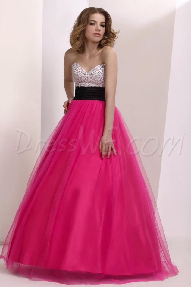 Gorgeous Sweetheart Empire Waistline Floor Length Prom/Ball Gown Dress