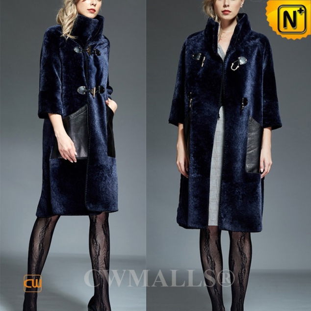 GREEK Brand | CWMALLS® Athens Women Shearling Fur Coats CW607002 [Black Friday 2017]