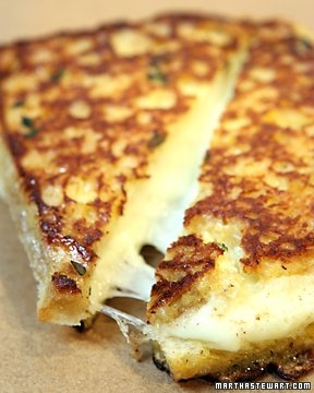 Grilled Mozzarella Sandwiches