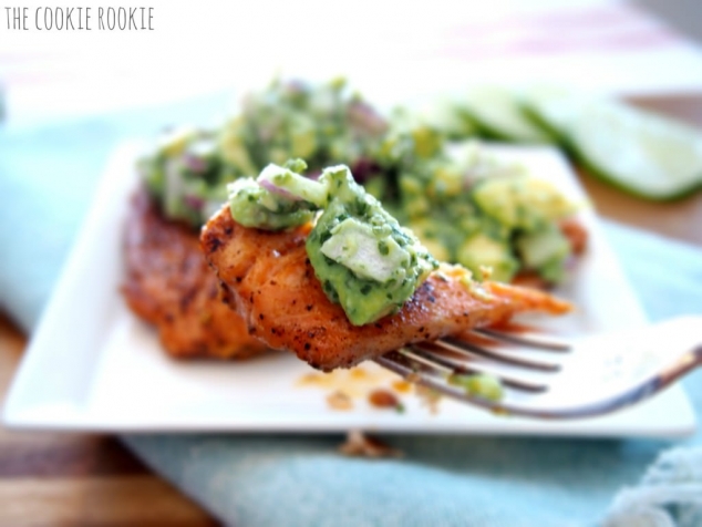Grilled Salmon with Avocado Salsa - Image 2