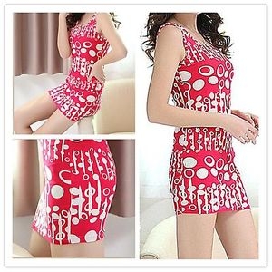 h3207 Fashion Sexy Lady Cocktail Party Club Slim Skirt Multicolor Mini Dress