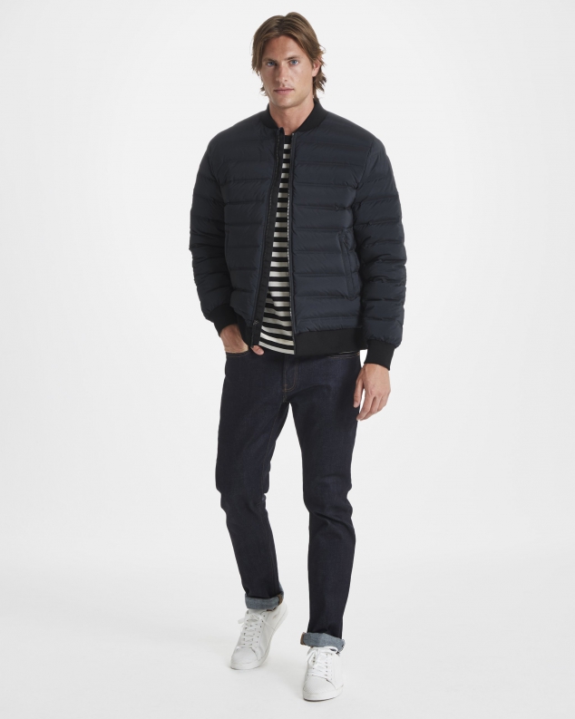 Harrison Stretch Down Bomber Jacket - Image 2