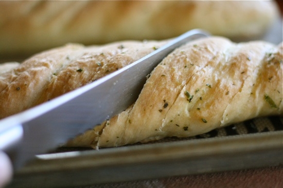 Hasselback Garlic Cheesy Bread - Image 3